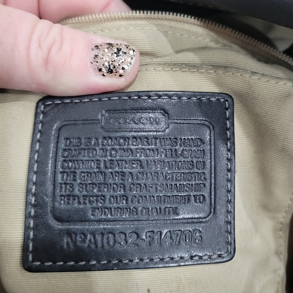 Coach black shoulder bag - Picture 14 of 15